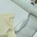 Protectie somn – Baby Nest co-sleeping cu doua fete, milky-crem (5)